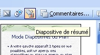 Diapositive de résumé