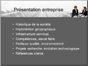 Présenter son entreprise, sa société