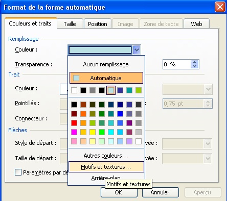 motif et texture powerpoint