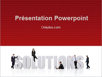 Arriere plan powerpoint solutions
