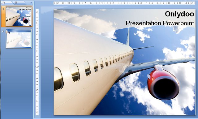 arriere plan powerpoint transport aérien