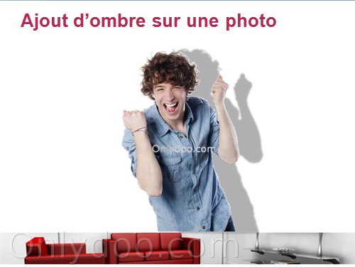 Ombre apparente sur cette photo