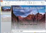 Modèle Powerpoint Nice land