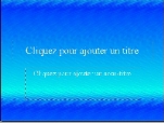 Vague bleu vert