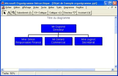 MS Organigramme